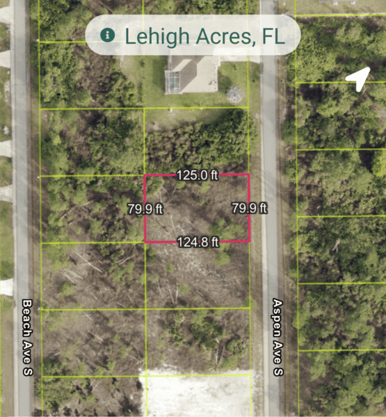 Land in 522 Aspen Ave S, Lehigh Acres, FL 33974
