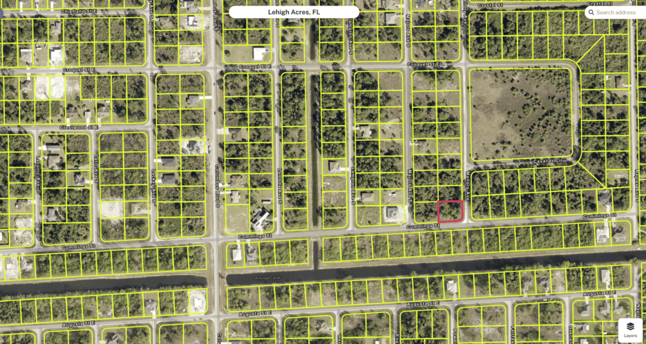 Land in 464 Mallory Ave S, Lehigh Acres, FL 33974